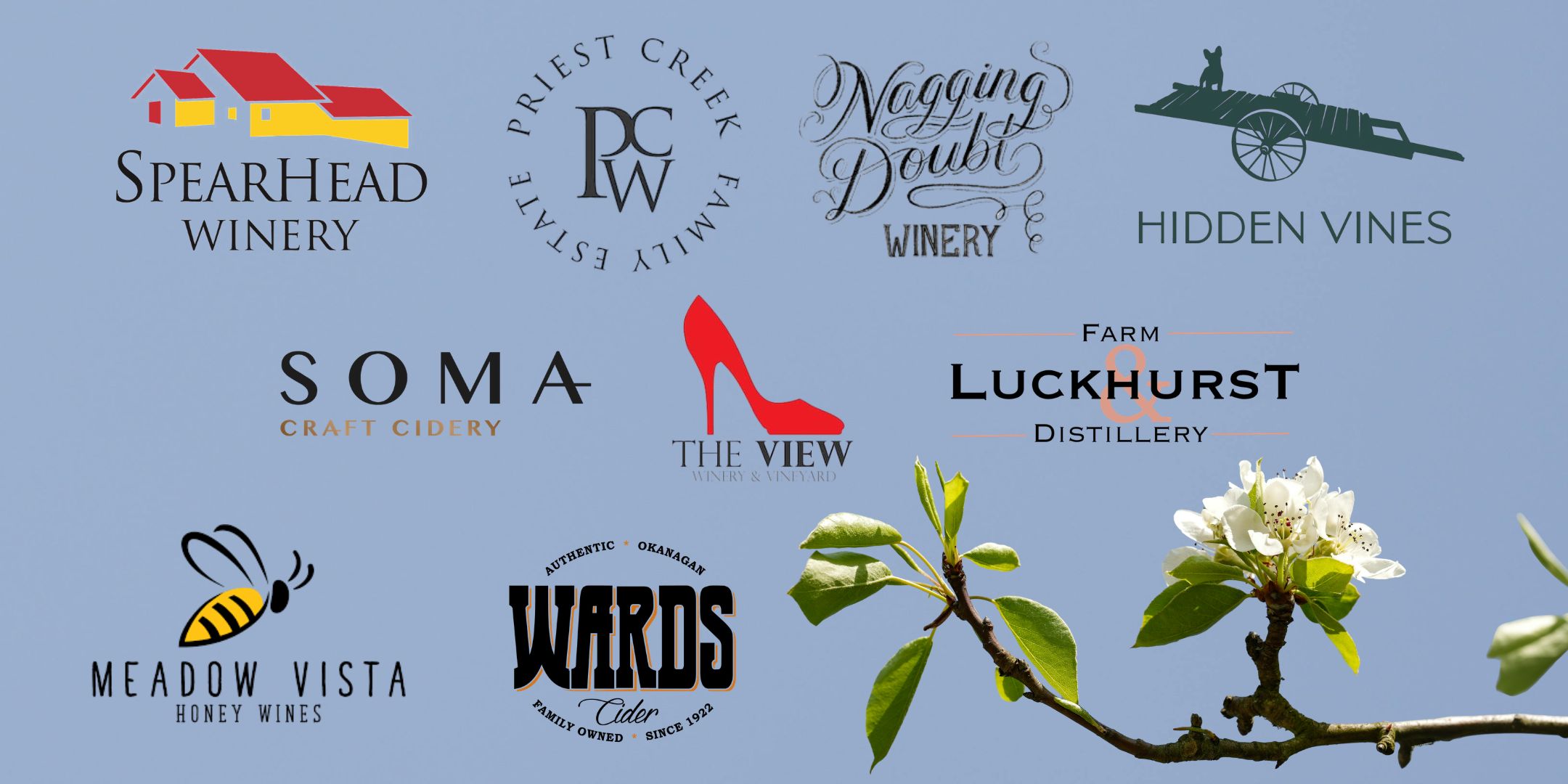 Join us in south east Kelowna for this spring event including our neighbor cideries, distilleries and wineries.